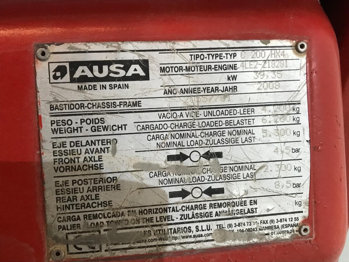 Dumper Ausa C200 HX4 · Ano 2008 — imagem 12