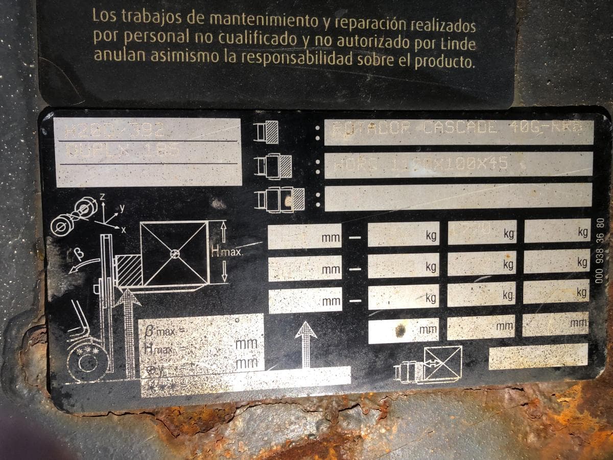Empilhador Linde H20D-02/600 · Ano 2016 — imagem 18