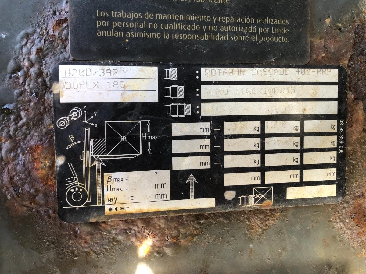 Empilhador Linde H20D-02/600 · Ano 2016 — imagen 18