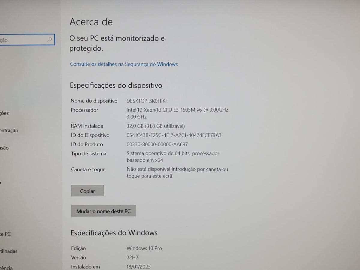 Portátil Workstation Fujitsu Celsius H770 — imagem 16