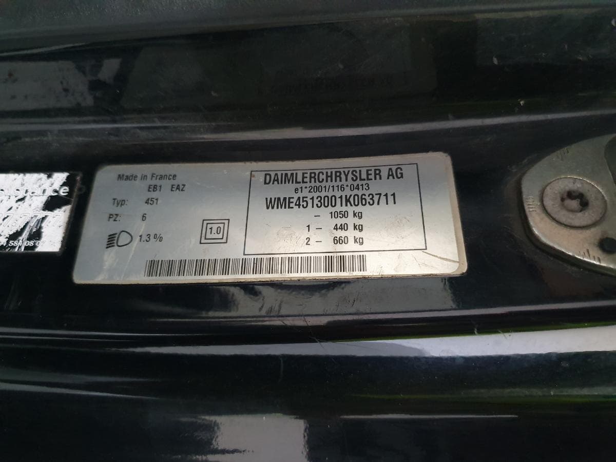 Smart Fortwo Coupé 0.8 CDI · Ano 2007 — imagem 4