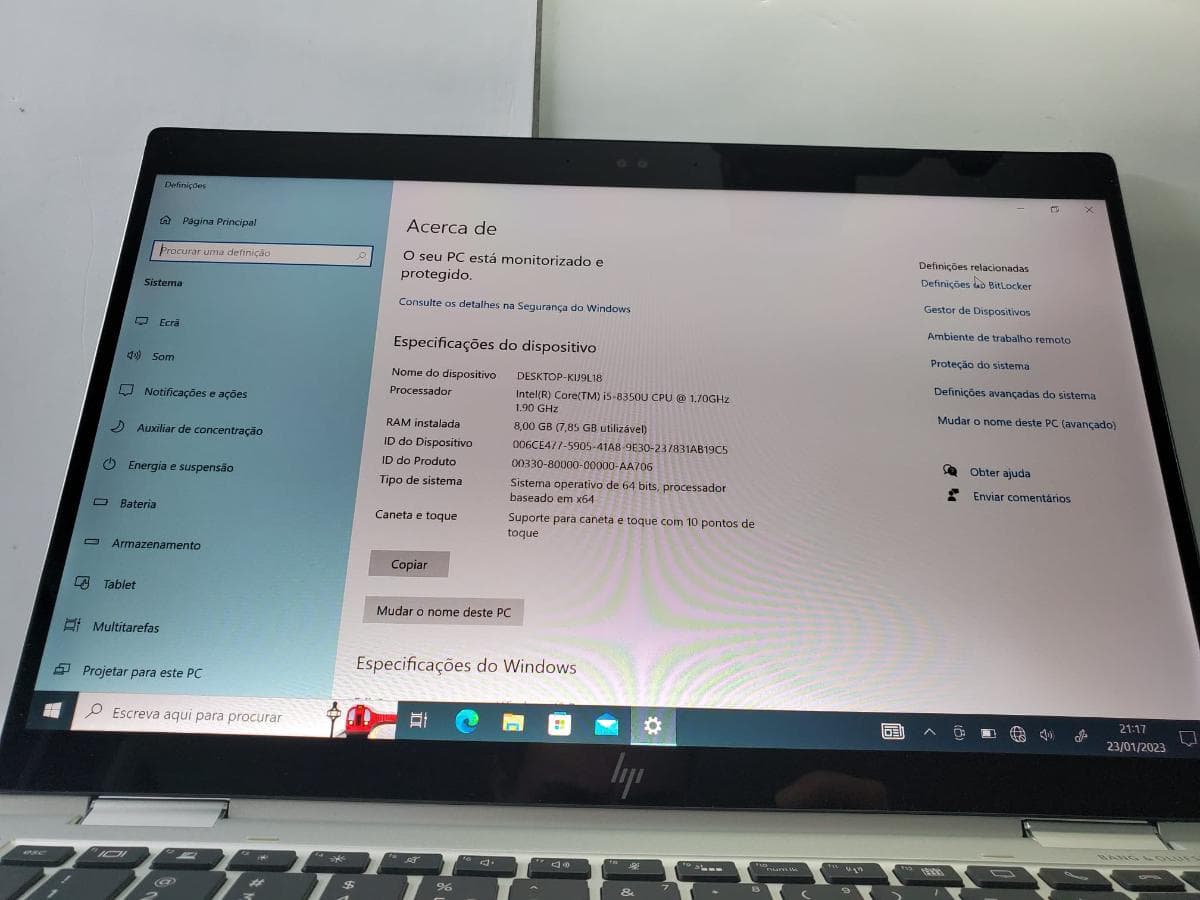 Portátil HP EliteBook X360 — imagem 19