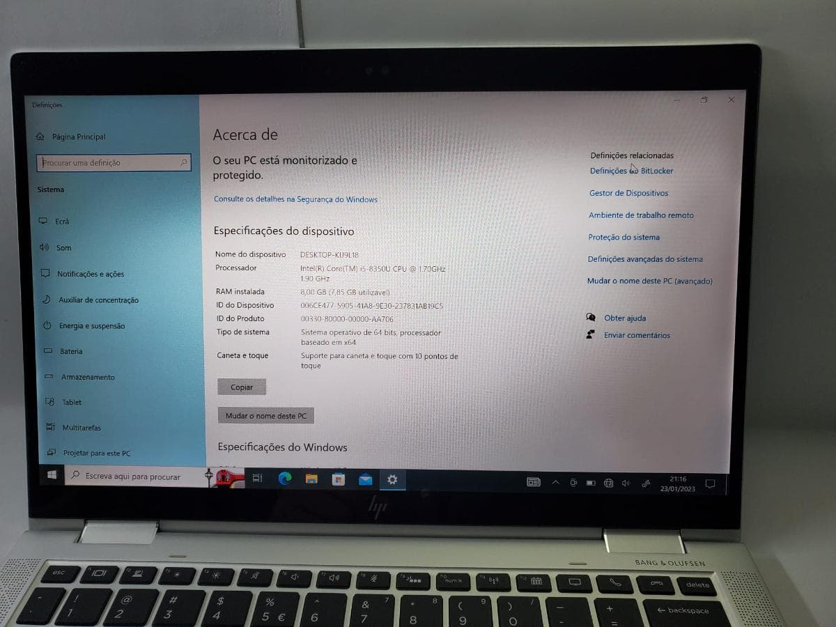 Portátil HP EliteBook X360 — imagem 18
