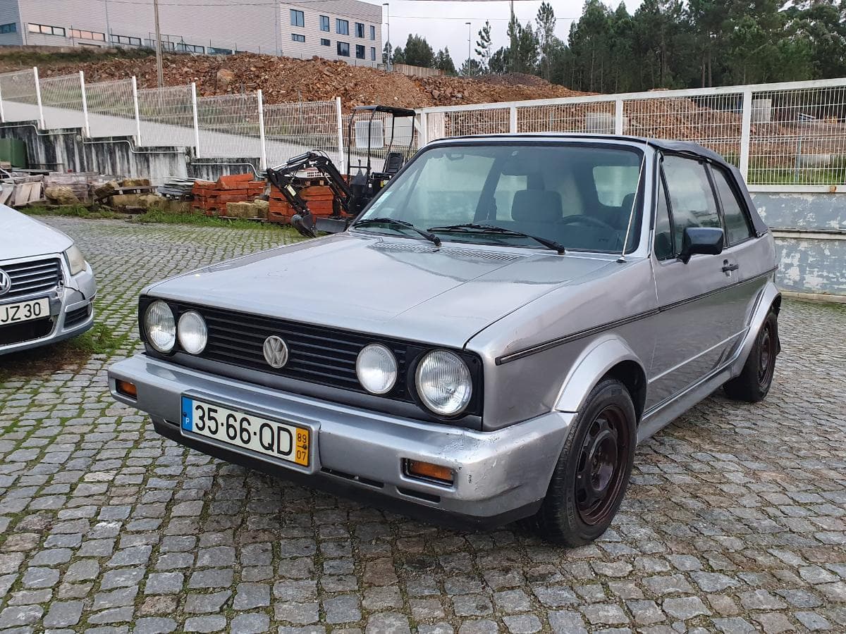 Volkswagen Golf Cabrio 1.8 GTI · Ano 1989 — imagen 2