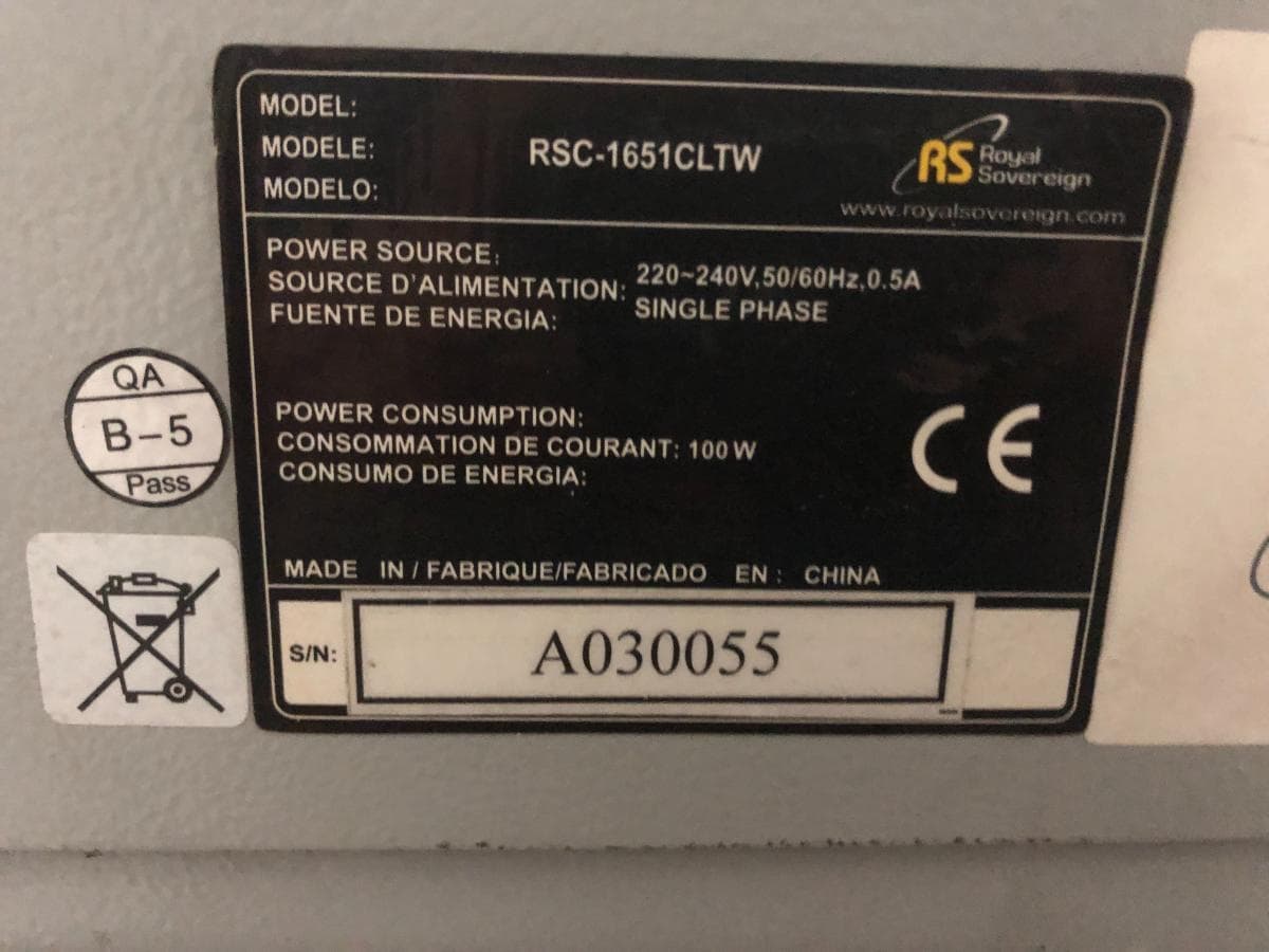 Plotter Royal Sovereign RSC — imagen 10