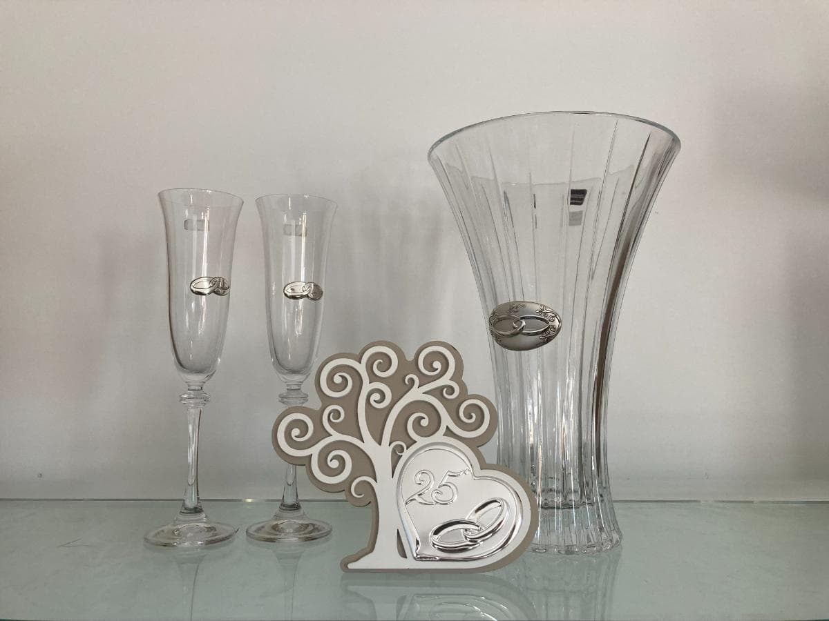 Bibelot 25 Anos + Jarra com 2 copos de cristal — image 5