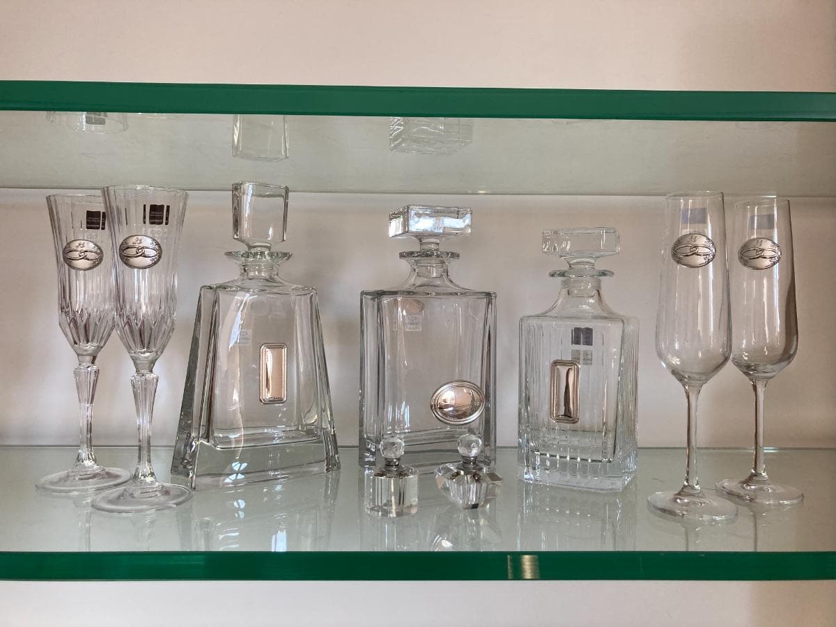 Decanters e Jarras de cristal + Conjuntos de copos de cristal — imagem 6