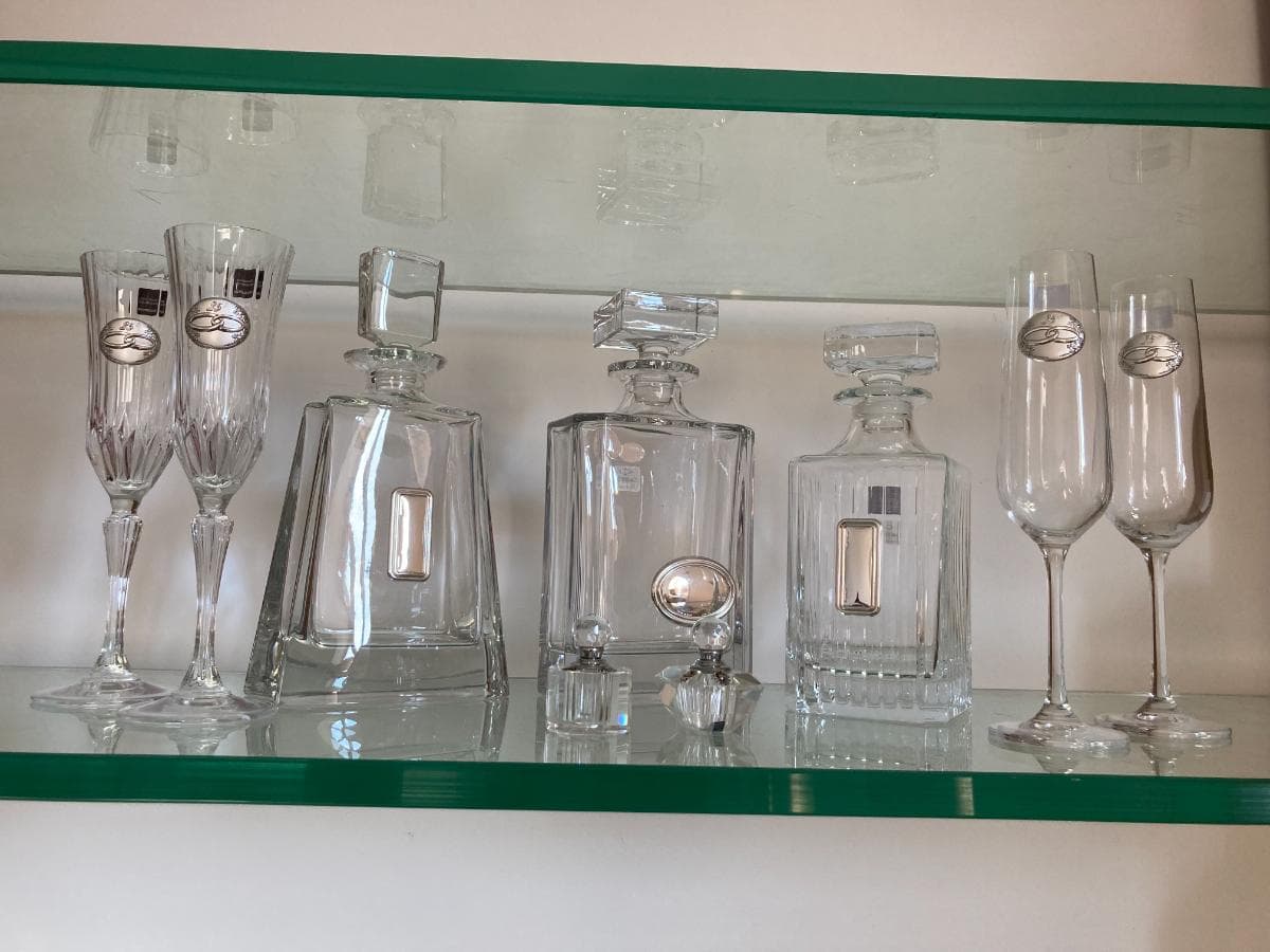 Decanters e Jarras de cristal + Conjuntos de copos de cristal — imagem 4
