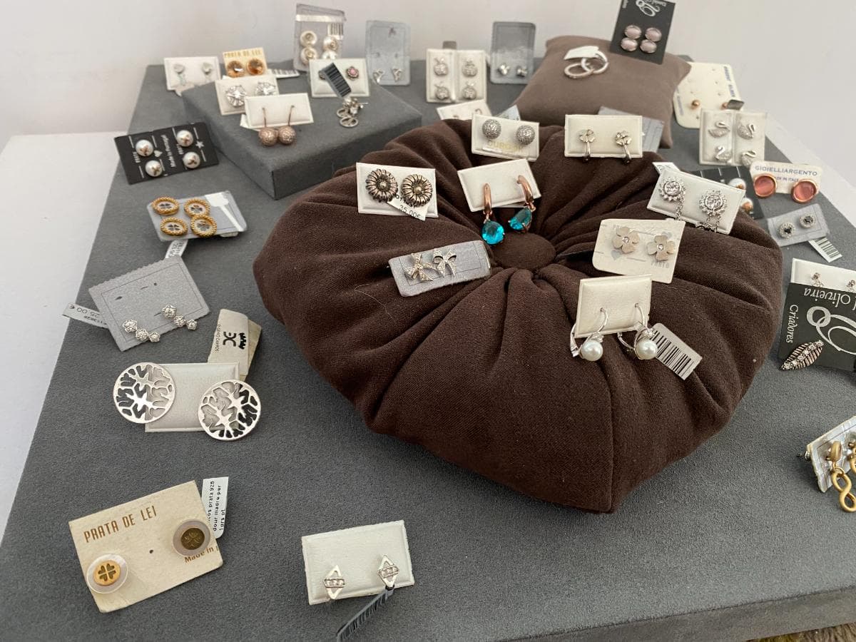 Pendientes de plata y otros materiales — imagen 2