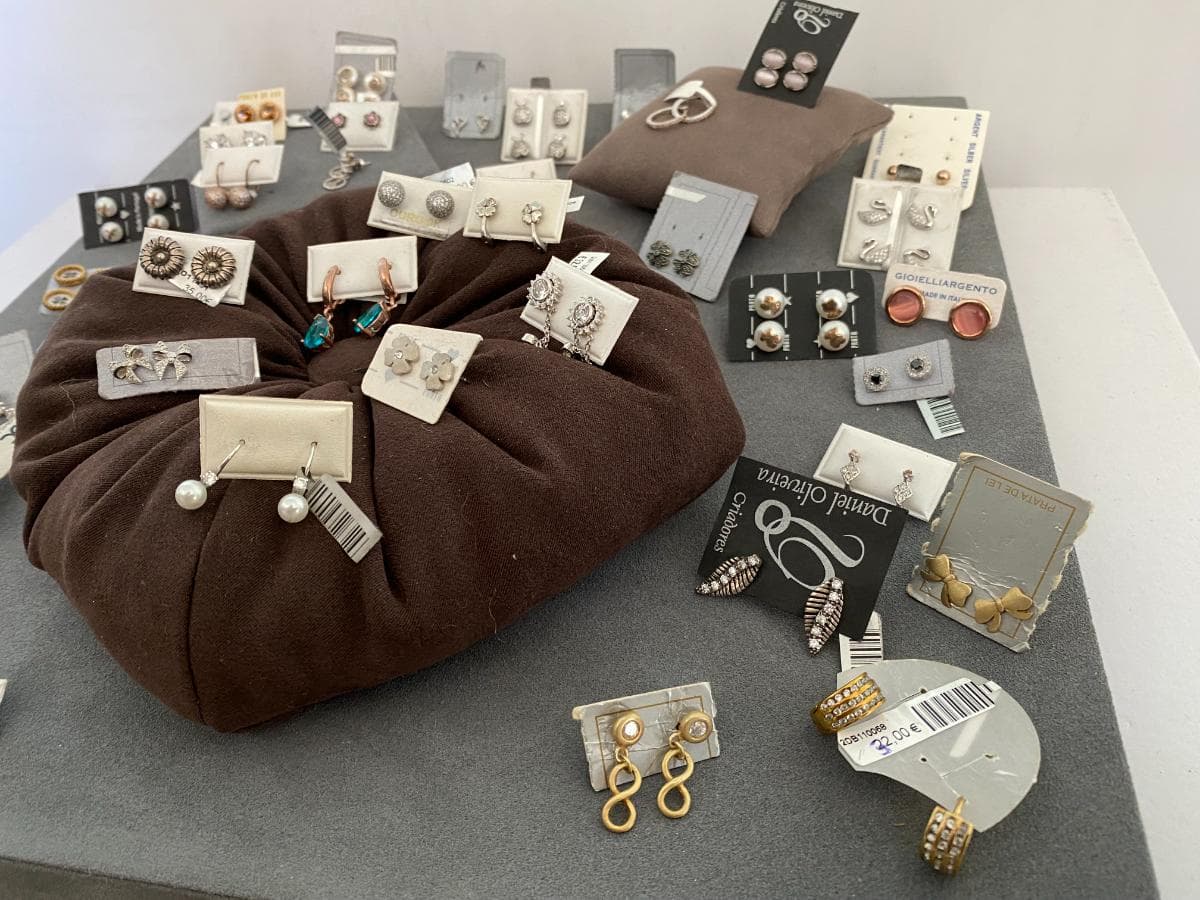 Pendientes de plata y otros materiales — imagen 4