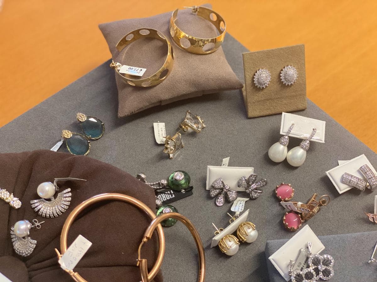 Pendientes de plata y otros materiales — imagen 5