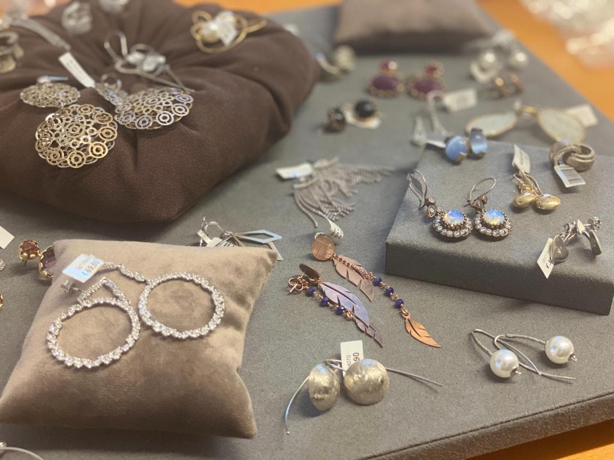 Pendientes de plata y otros materiales — imagen 4