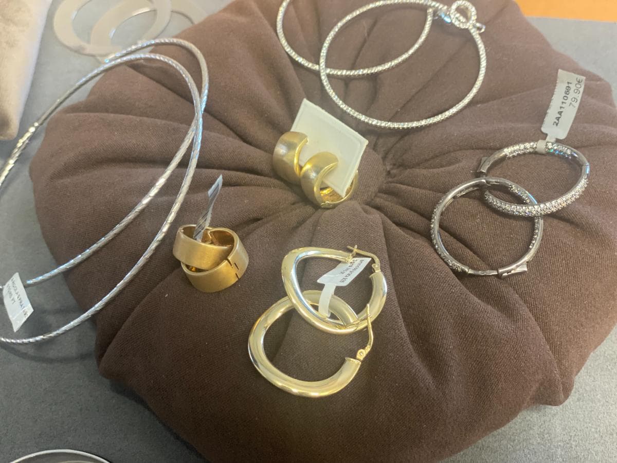 Pendientes de plata y otros materiales — imagen 5