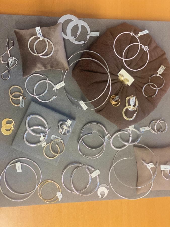 Pendientes de plata y otros materiales — imagen 11