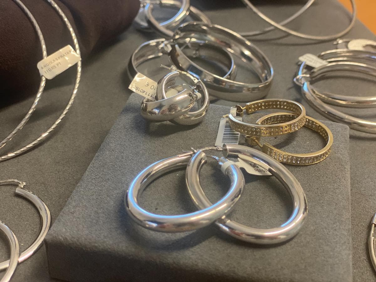 Pendientes de plata y otros materiales — imagen 9