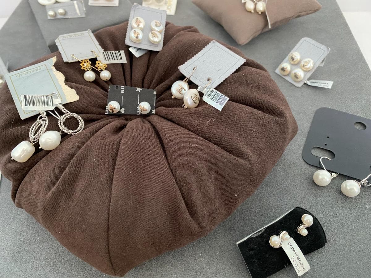 Pendientes de plata y otros materiales — imagen 6