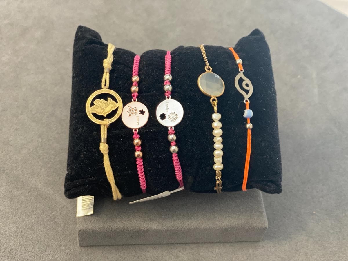 Pulseras de plata y otros materiales — imagen 2