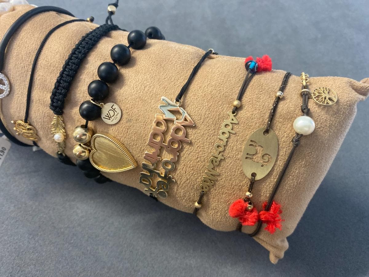 Bracelets in silver and other materials — image 4