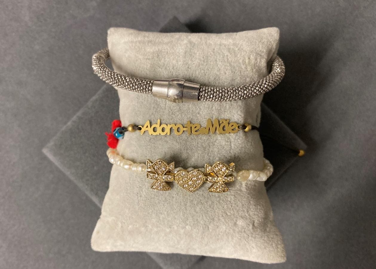 Pulseras de plata y otros materiales — imagen 2