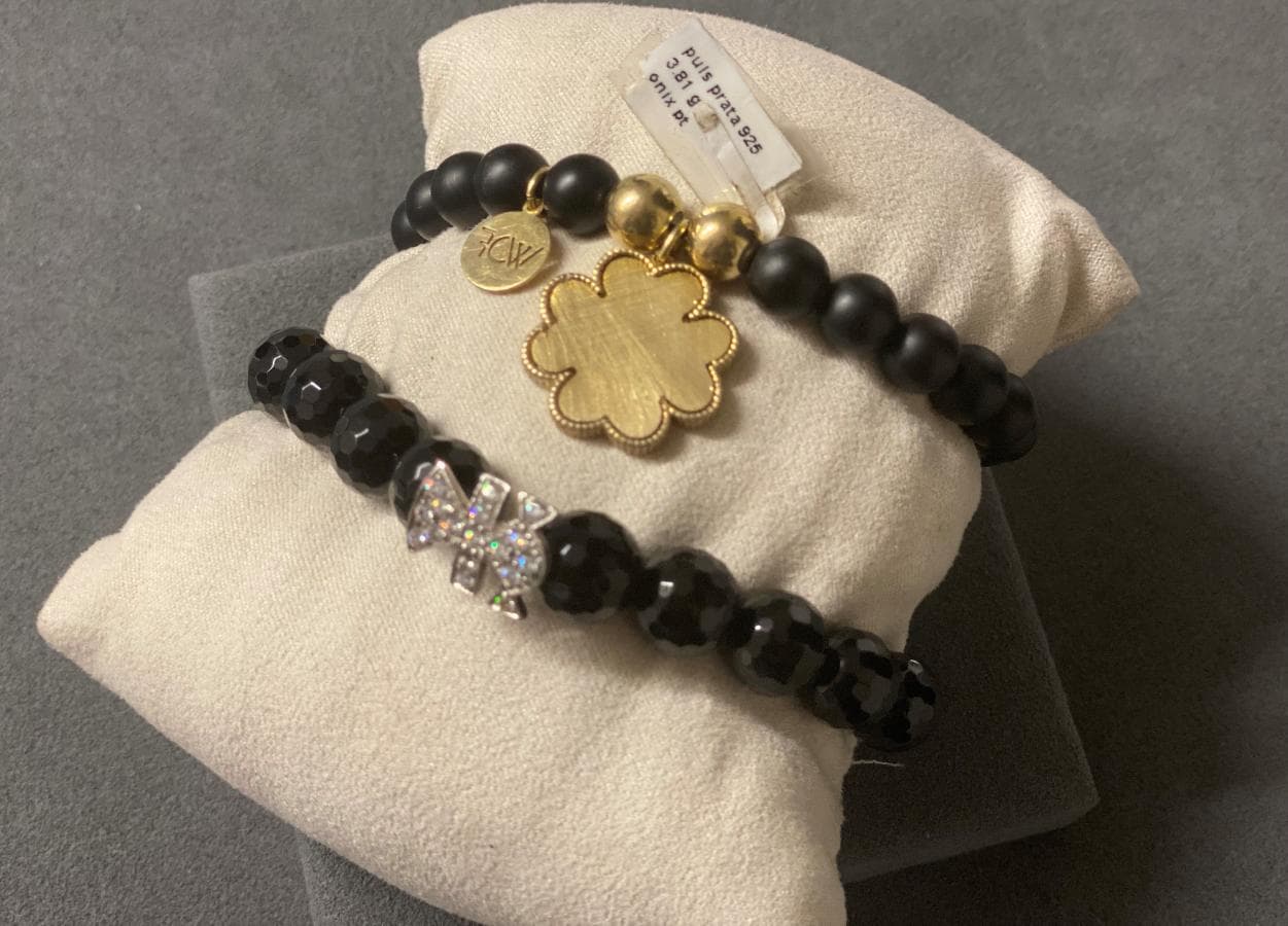 Pulseiras em prata e outros materiais — imagen 1