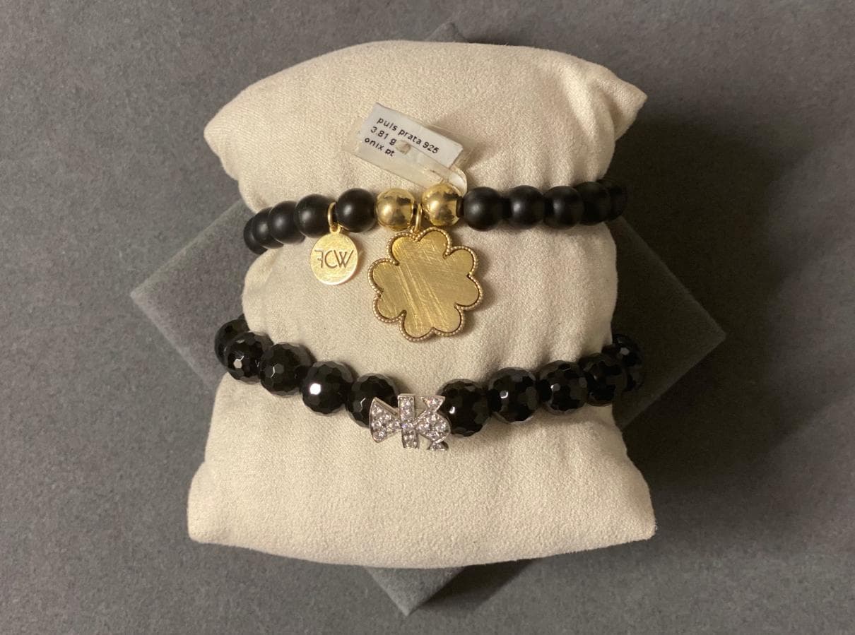 Pulseiras em prata e outros materiais — imagen 2