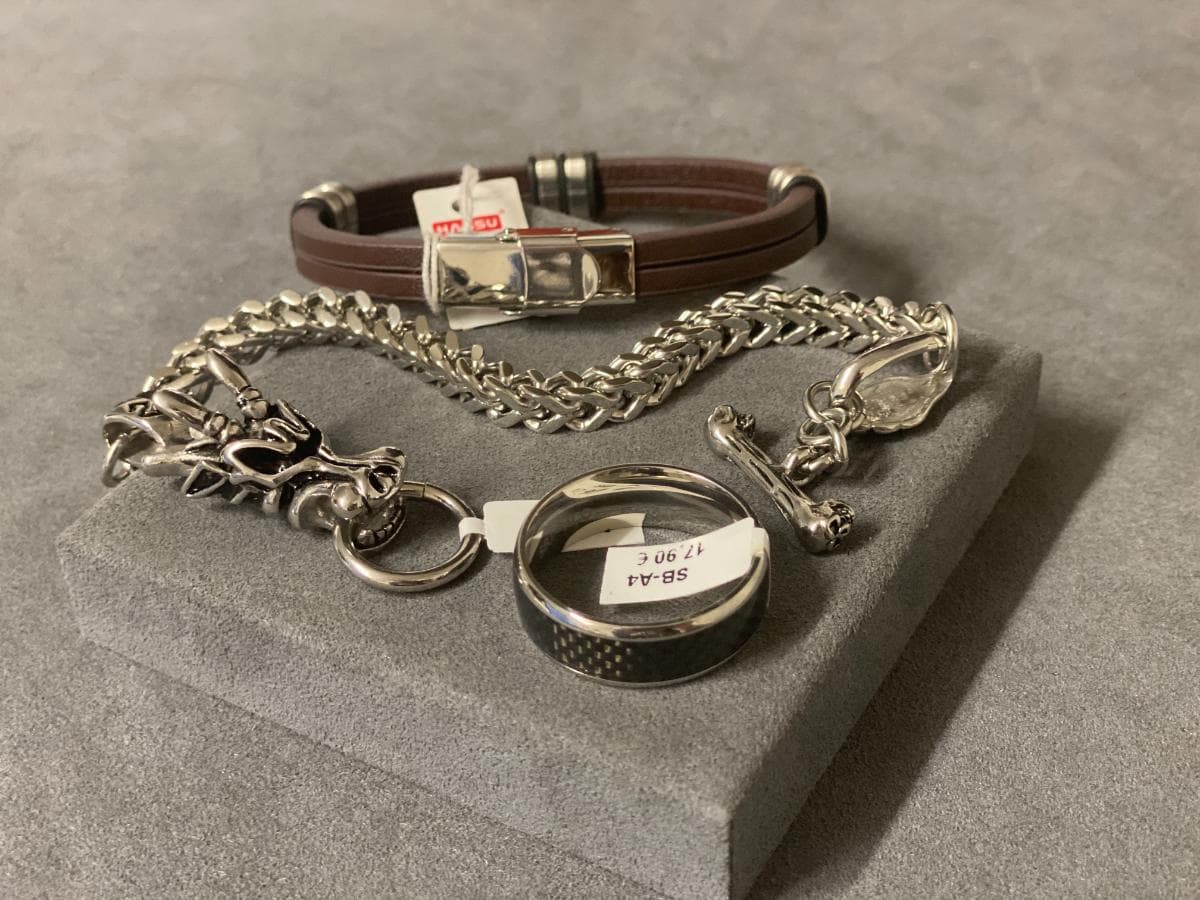 Bracelets + Silver ring and other materials — image 6