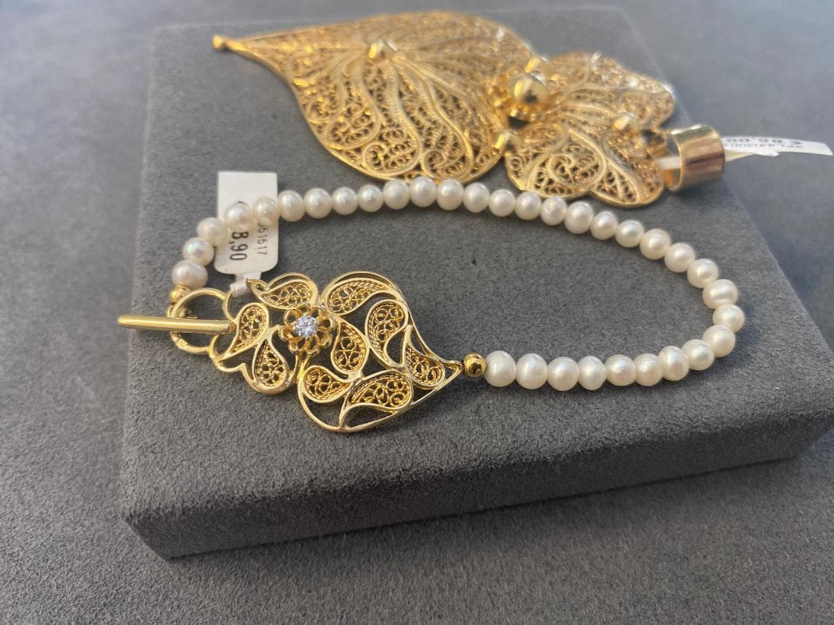 Pulseira + Medalha em Filigrana — image 4