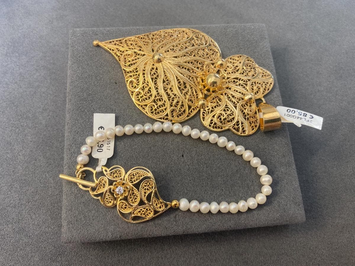 Pulseira + Medalha em Filigrana — image 8