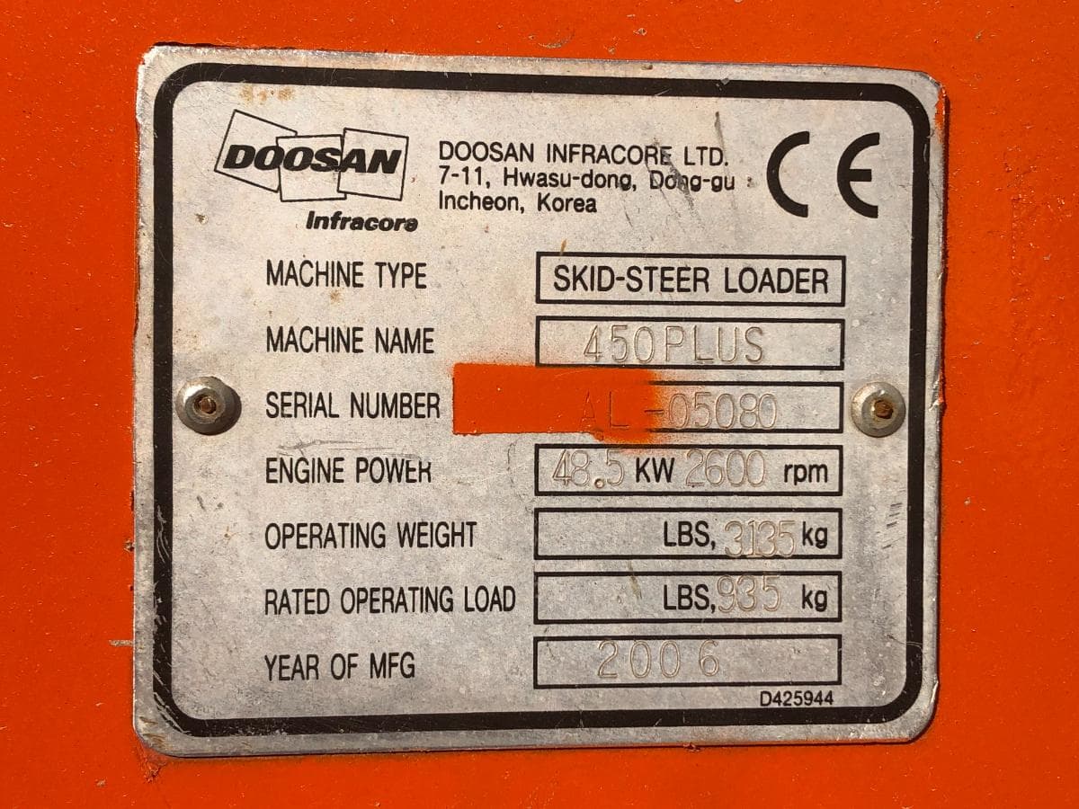 Mini Pá Carregadora Doosan 450 PLUS · Ano 2006 — image 21