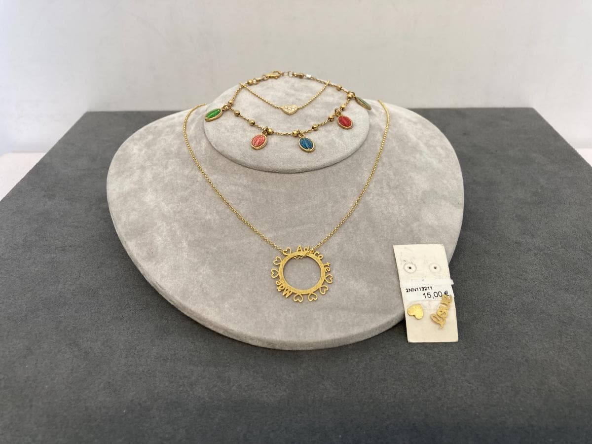 Par de brincos + Pulseiras + Colar — imagem 4