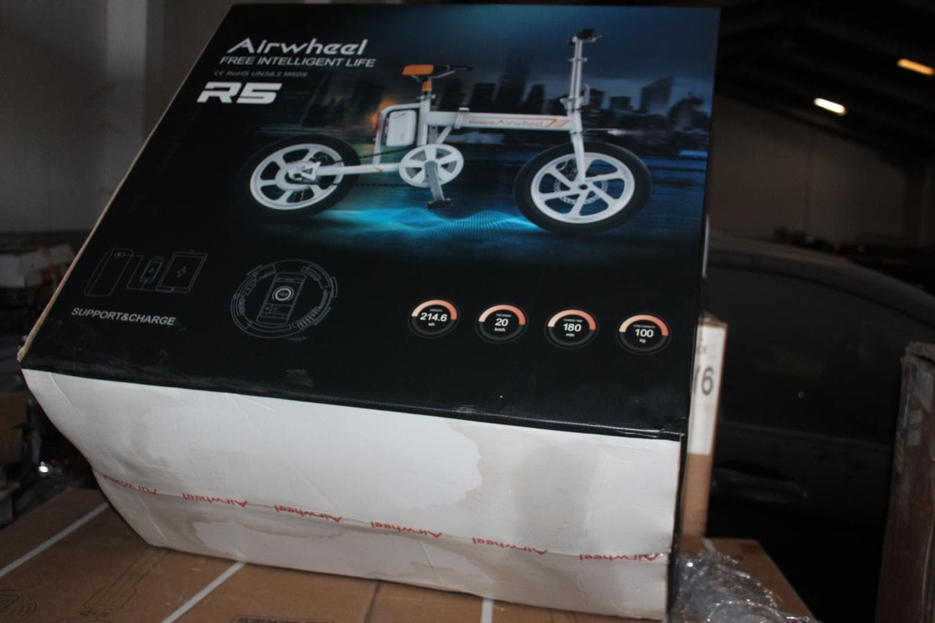 Bicicleta elétrica dobrável 'Airwheel R5' — imagen 8