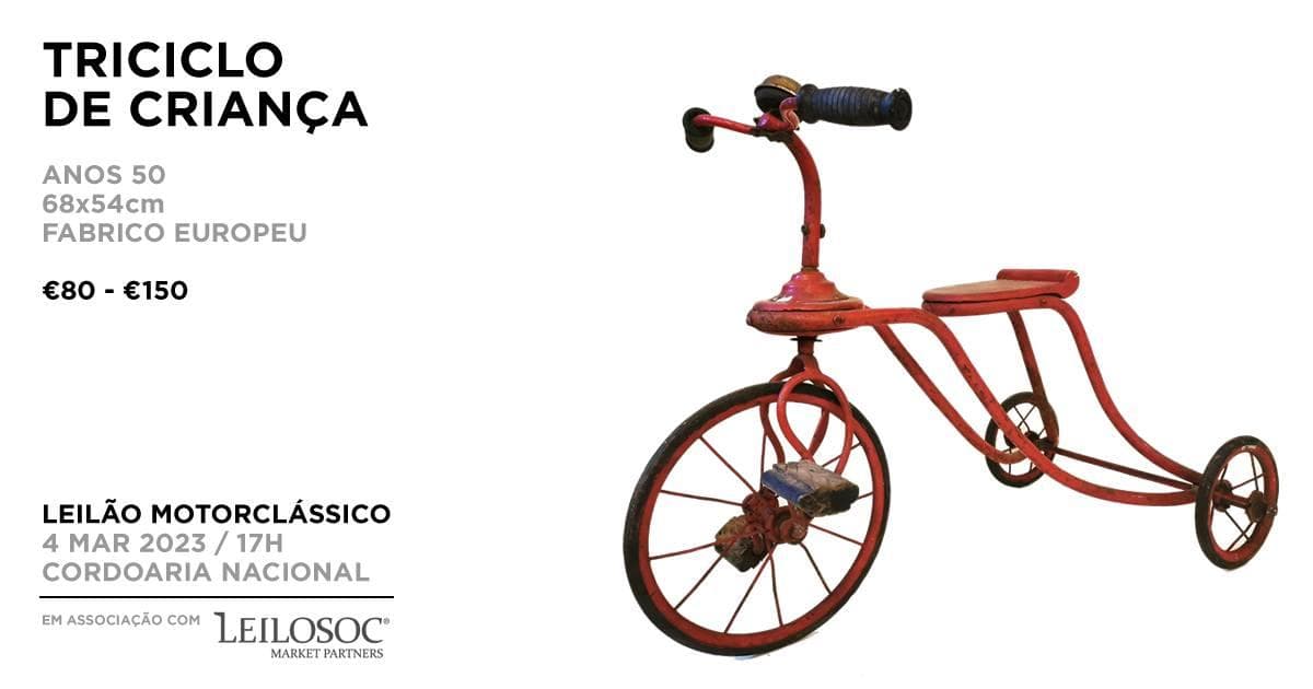 Triciclo de Criança