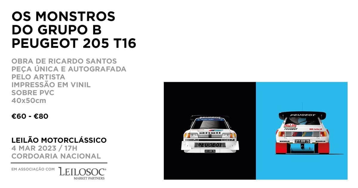 OS MONSTROS DO GRUPO B PEUGEOT 205 T16 — imagem 1