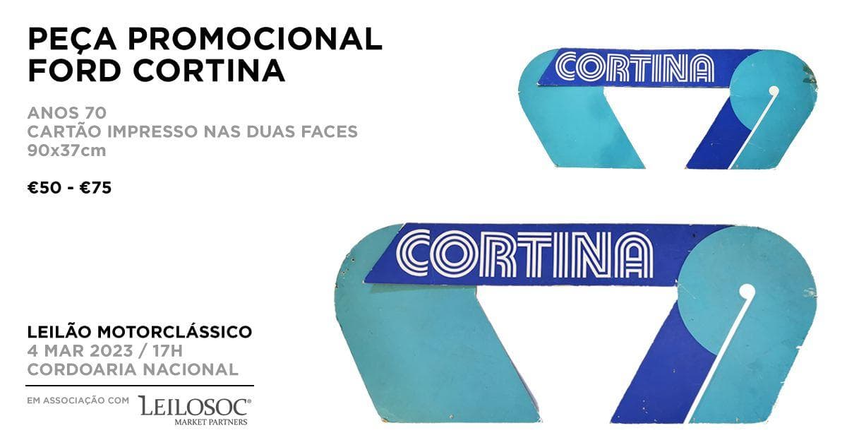 Peça promocional FORD CORTINA — image 1