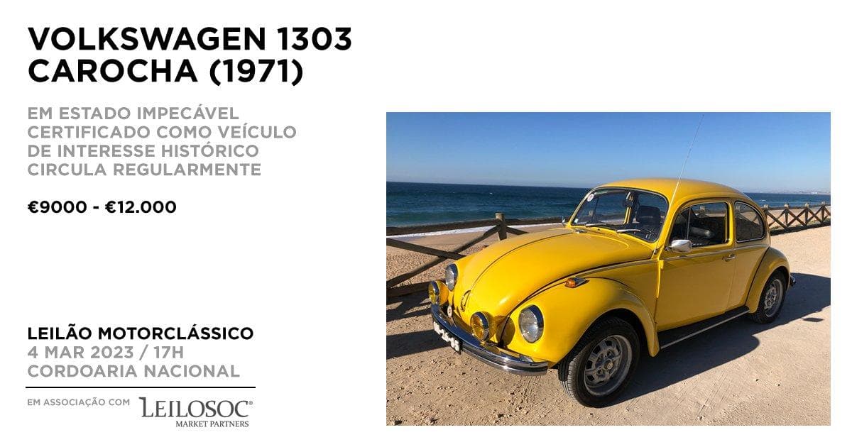 VOLKSWAGEN 1303 CAROCHA (1971) — imagem 1
