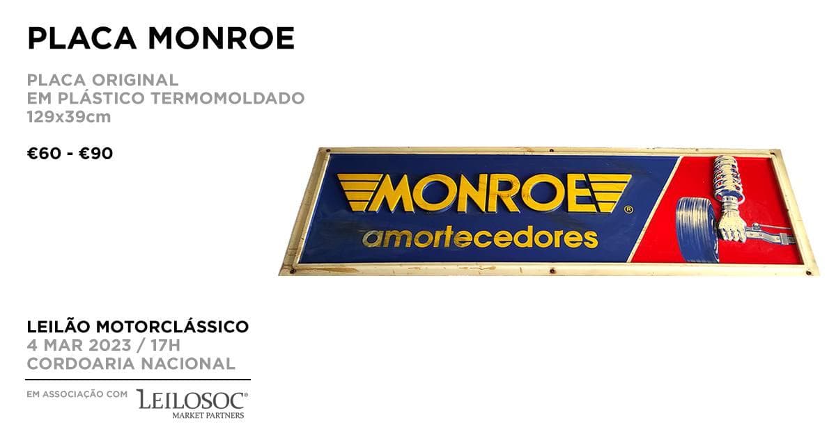 Placa MONROE — imagem 1