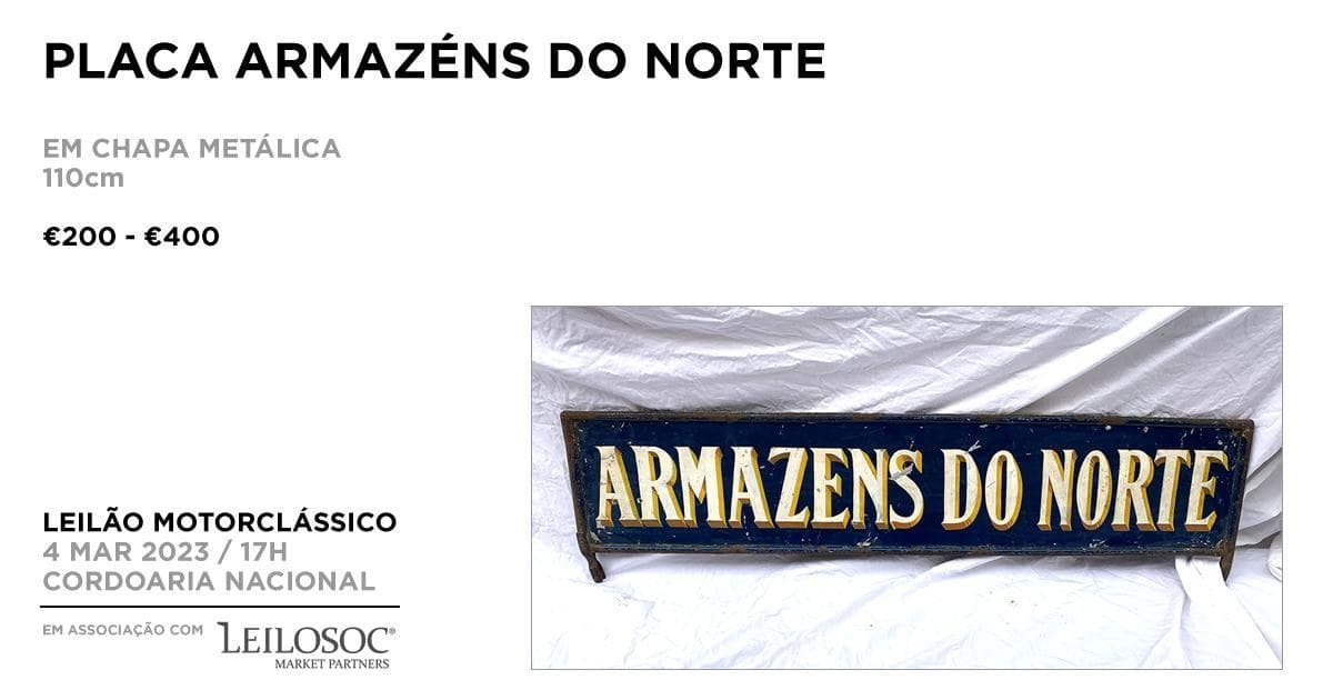 Placa Armazéns do Norte — imagem 1