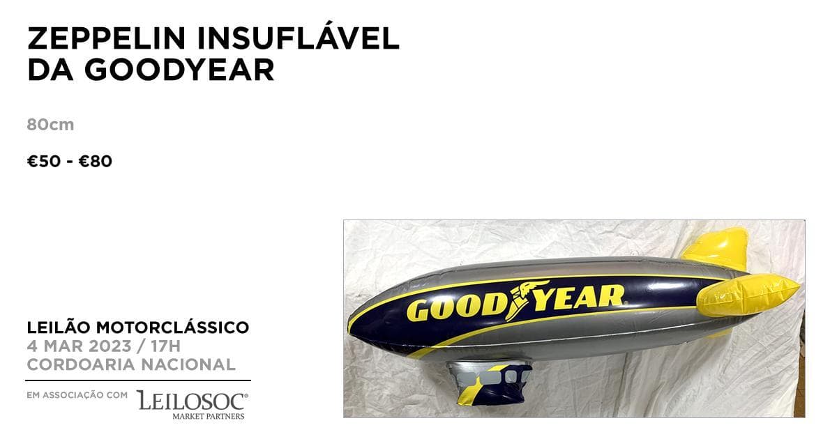 Zeppelin insuflável da GOODYEAR — imagem 1