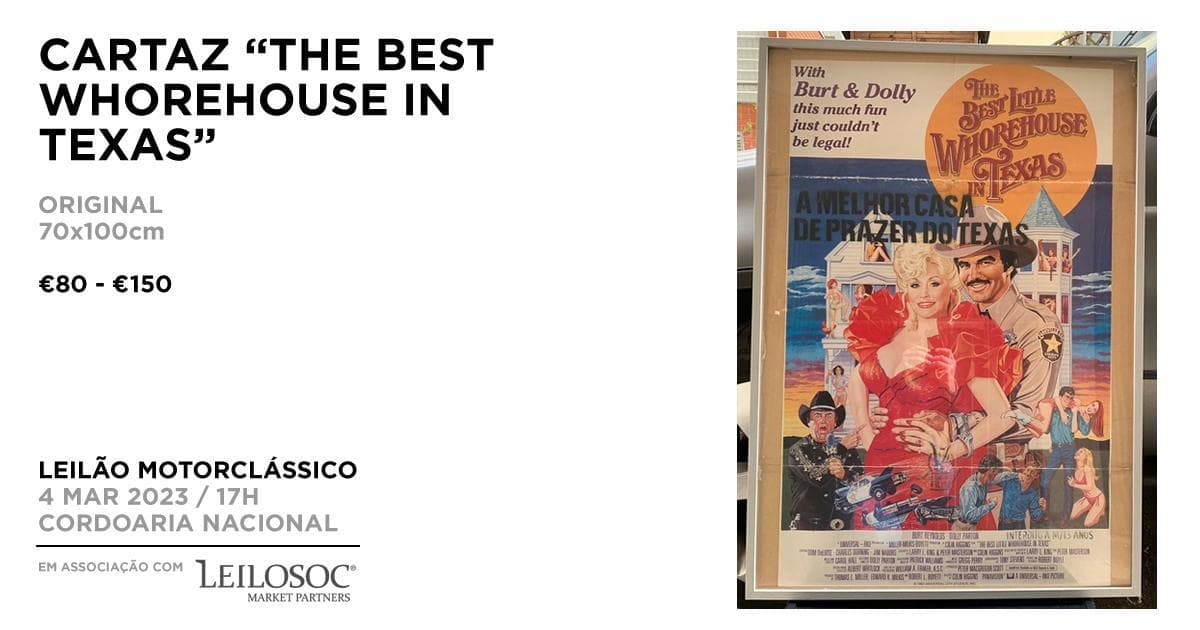 Cartaz "THE BEST WHOREHOUSE IN TEXAS" — image 1