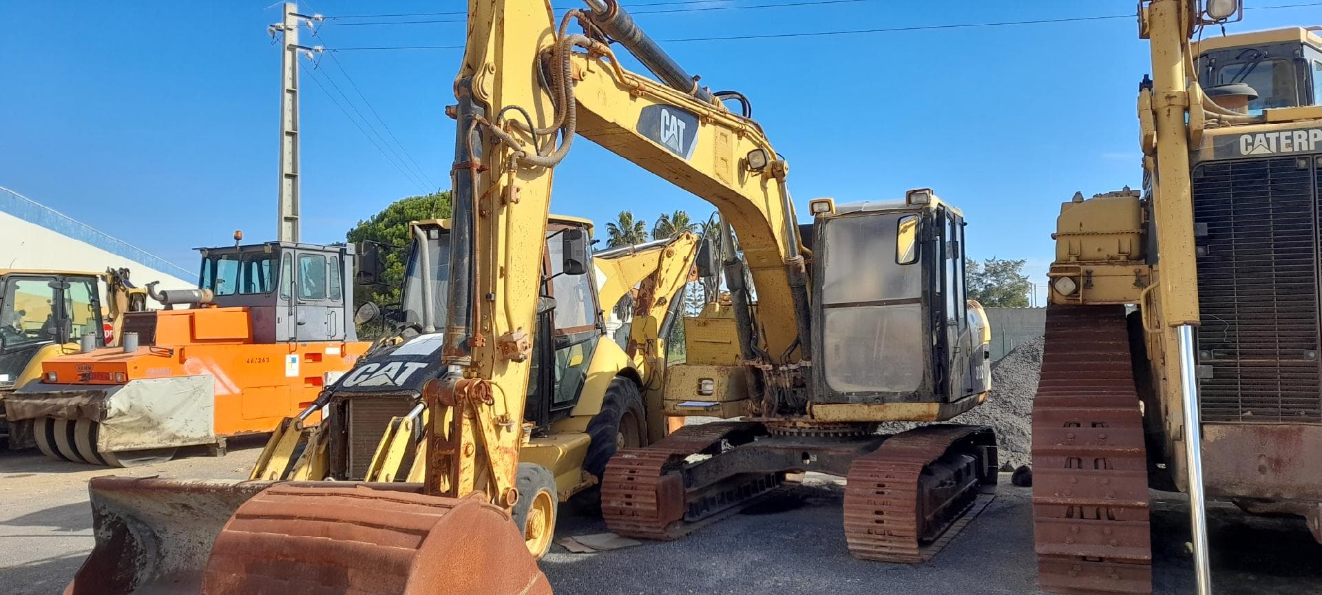 Escavadora de Rastos