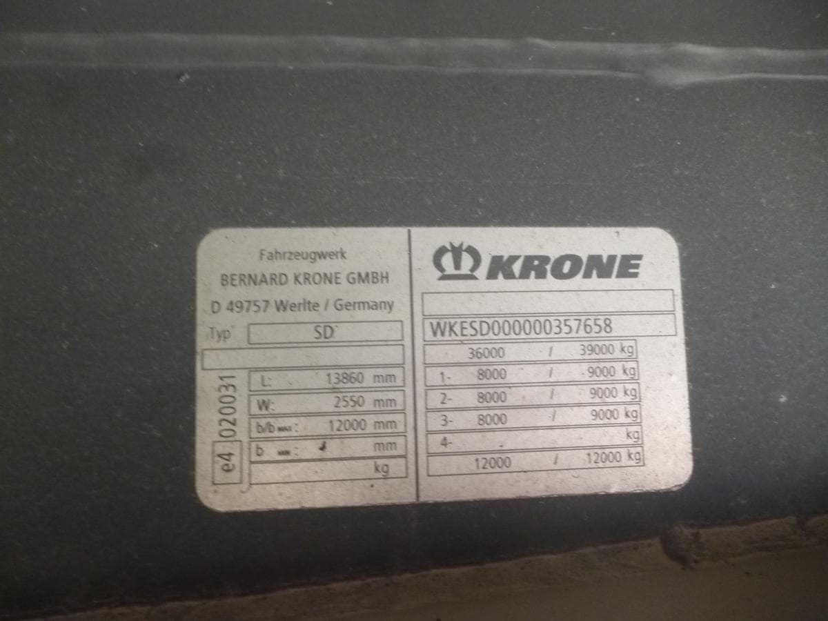 Semirreboque KRONE — imagen 8
