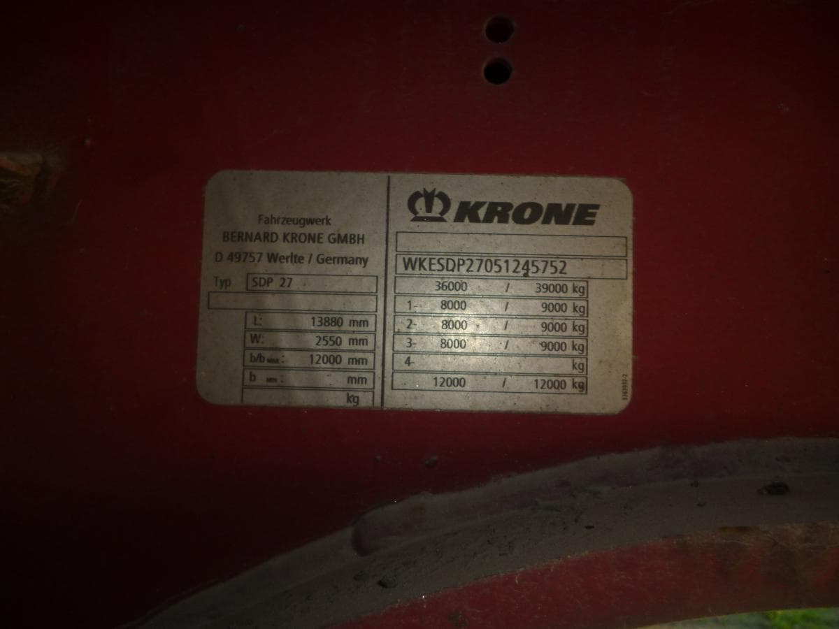 Semirreboque KRONE — imagen 8