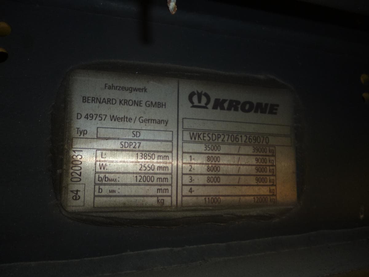 Semirreboque KRONE · Oliveira de Azeméis — image 9
