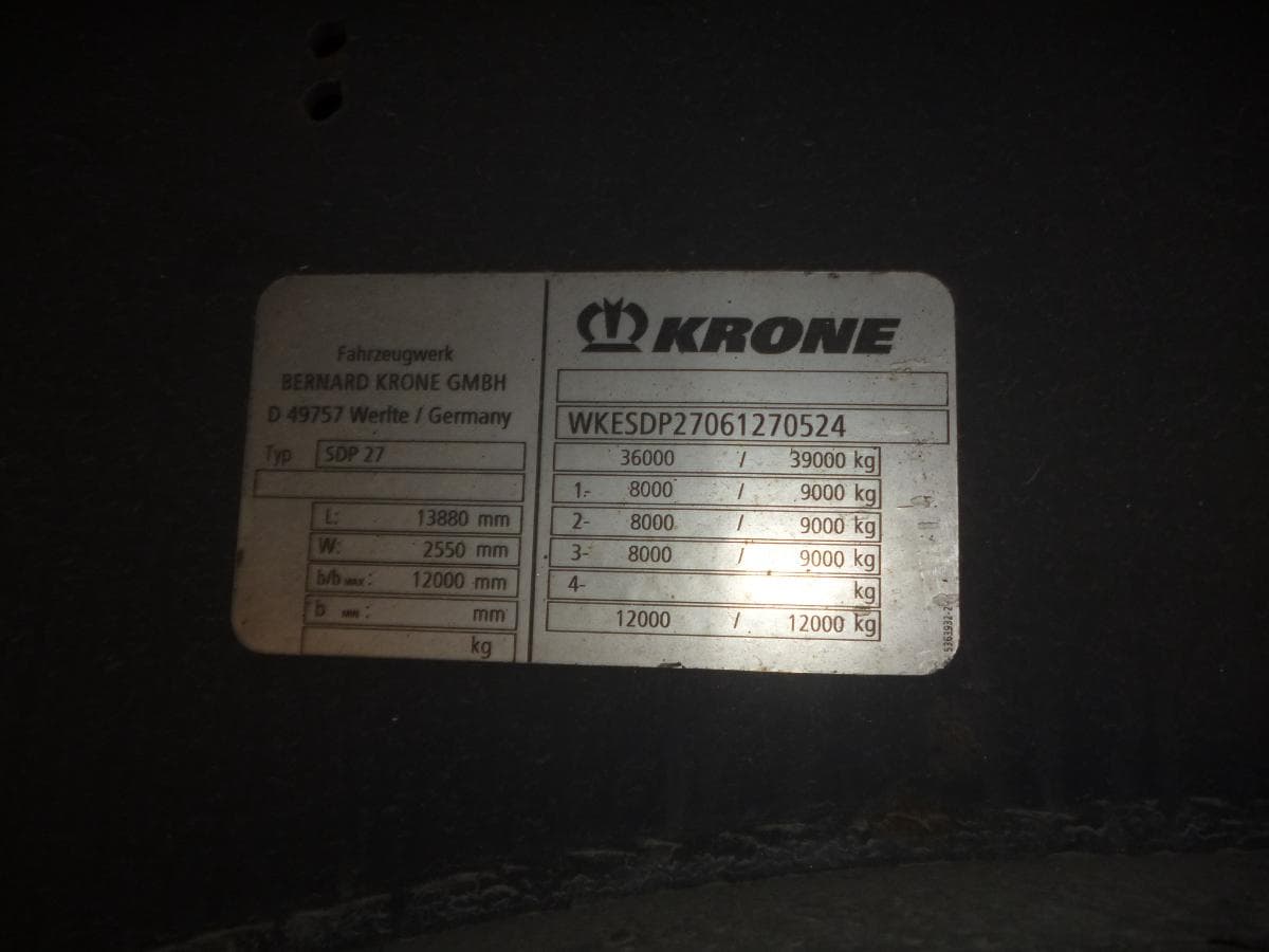 Semirreboque KRONE — imagen 9