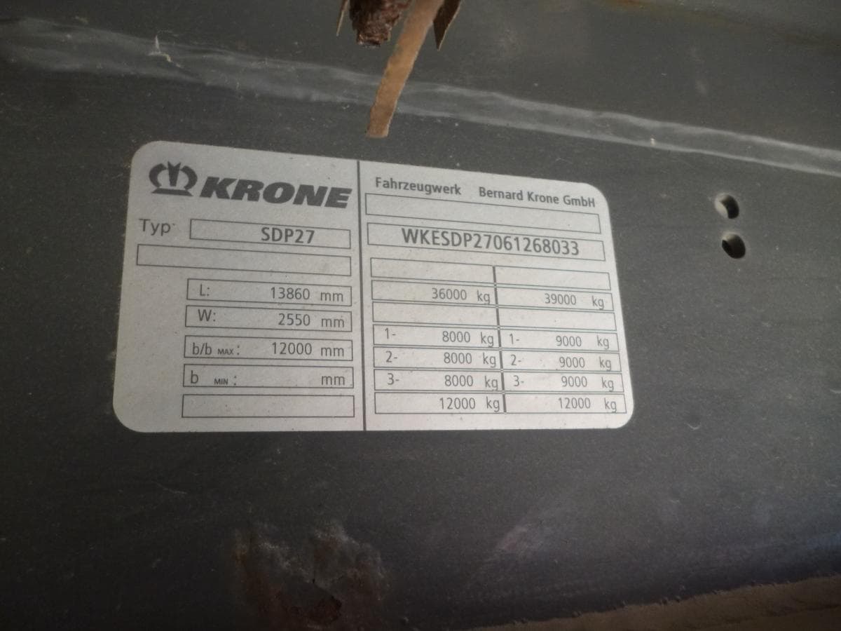 Semirreboque KRONE — imagen 8