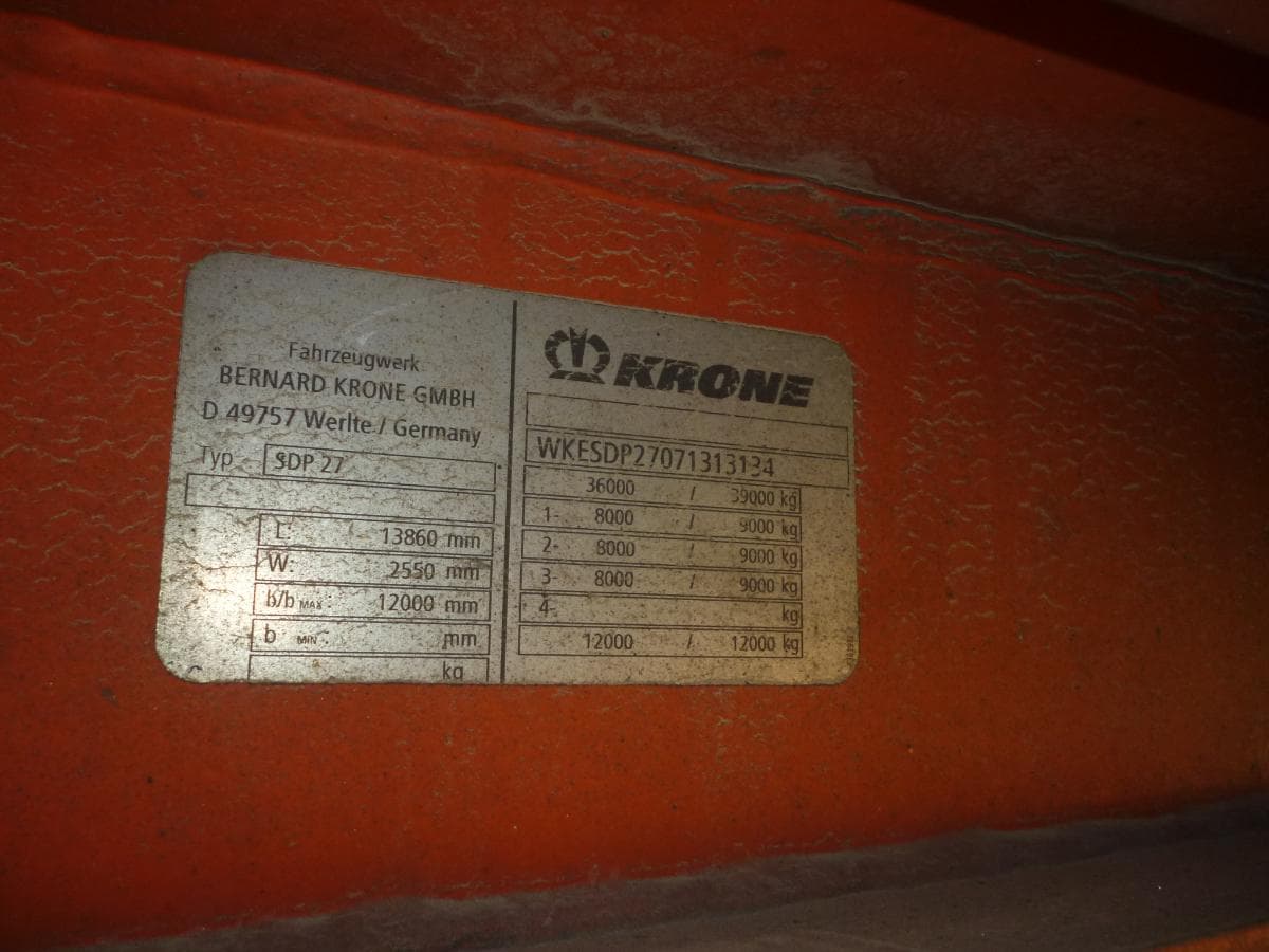 Semirreboque KRONE — imagen 9
