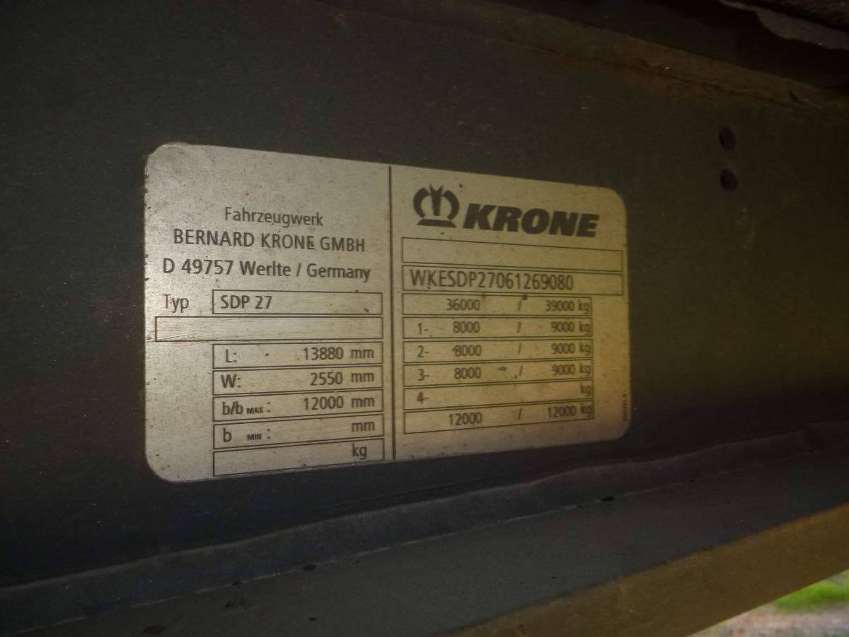Semirreboque KRONE — imagen 7