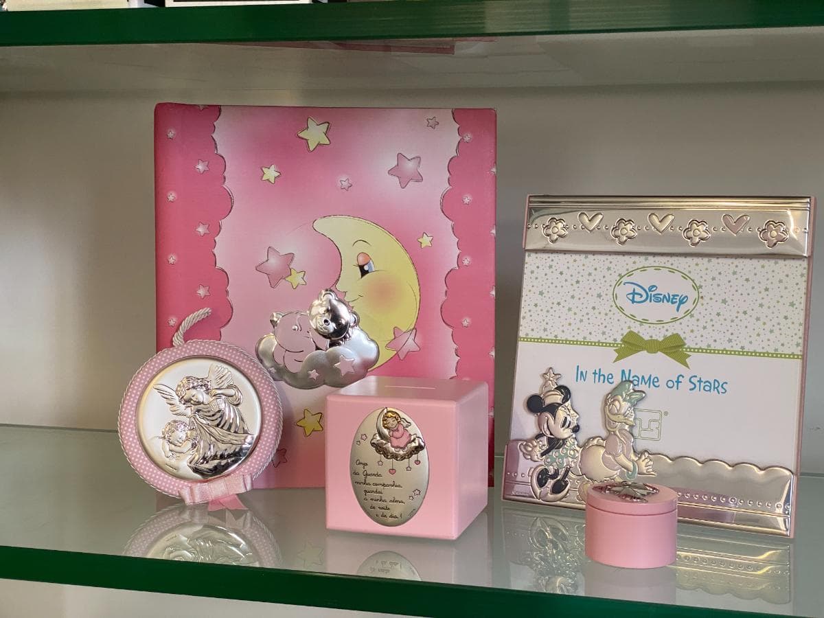 Mealheiro + Moldura de Bebé + Medalha de Berço + Álbum de Fotografias + Caixa para dente — imagem 5