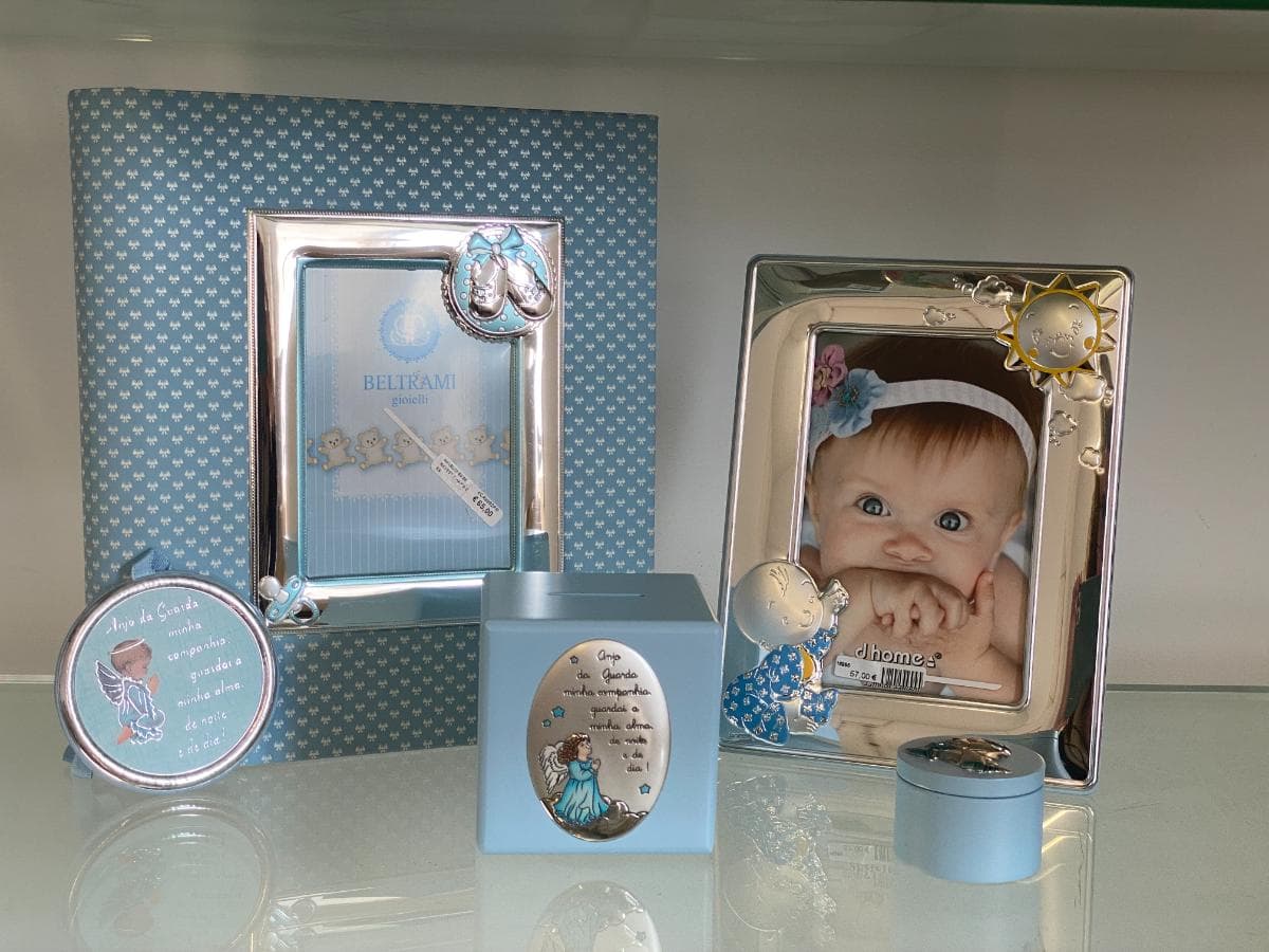 Mealheiro + Moldura de Bebé + Medalha de Berço + Caixa para dente + Álbum de Fotografias — imagen 2