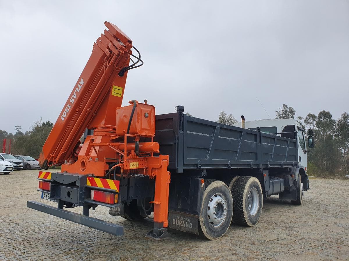 Renault Premium com Grua Atlas Copco 13.01 Basculante — image 6